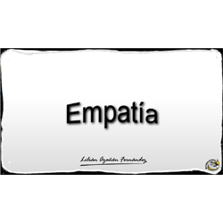 Imagen que muestra el título escrito del Microlocko: "Empatía".