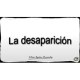 Imagen que muestra el título del Microlocko cuyo título es "La desaparición".