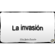 Imagen que muestra el título escrito del Microlocko: "La invasión".